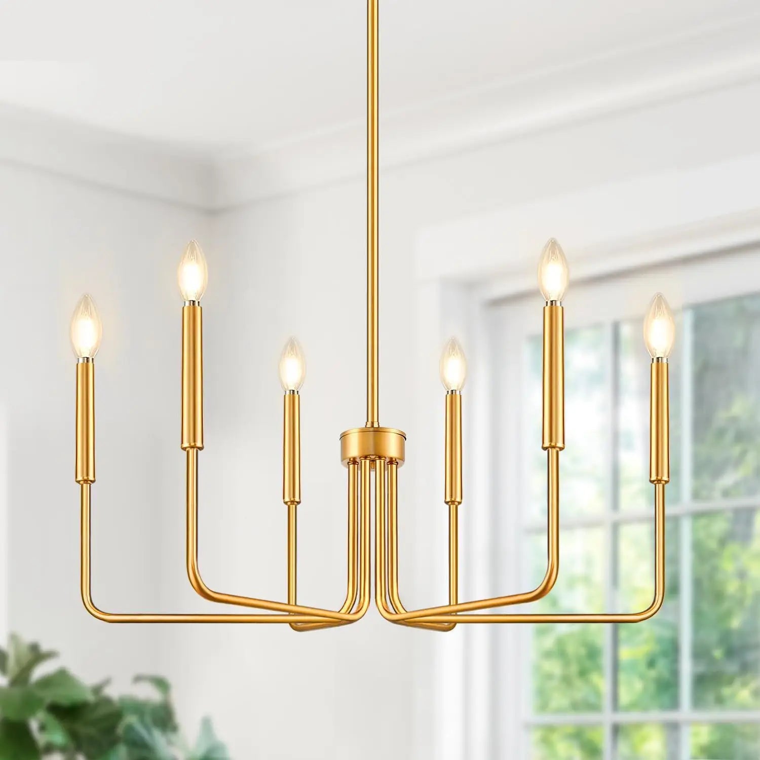 Retro Loft Candle Chandeliers AC110-260V