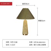 Atmosphere Cotton Velvet Fabric Art Decorative Floor Lamp LED E27 Modern Light Fixtures Villa Living Room Bedroom Study Bedside