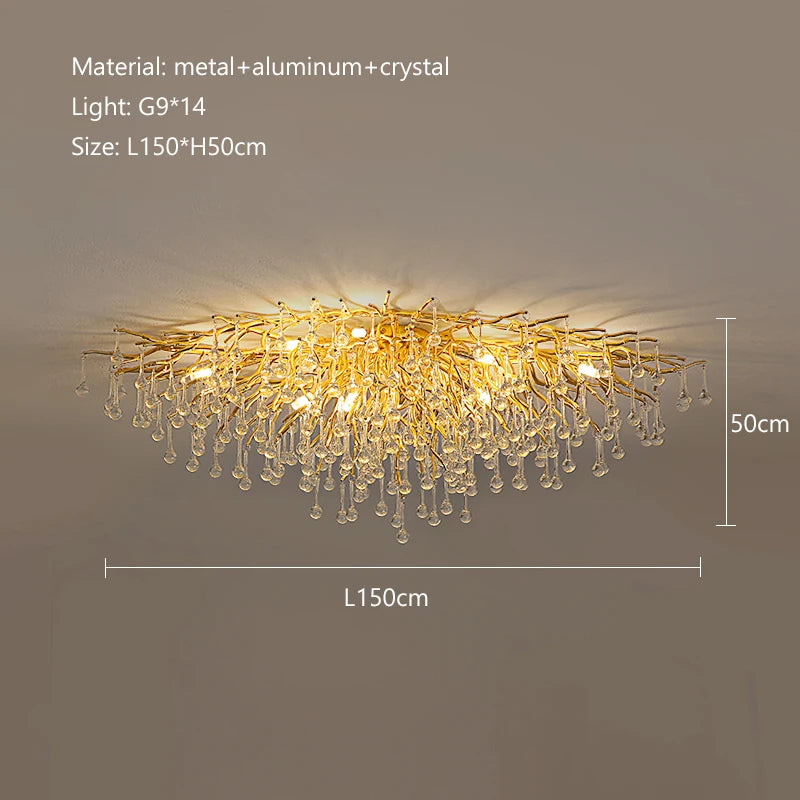 Modern Luxury Crystal Chandelier