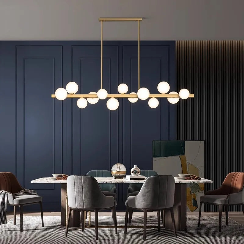Modern home glass pendant light