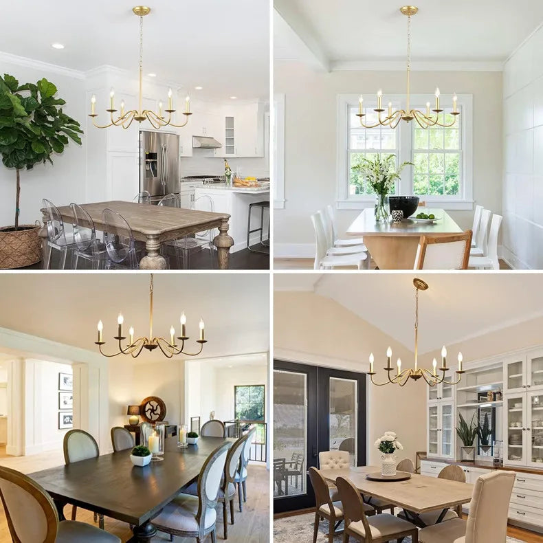 Retro Loft Living Room Chandelier