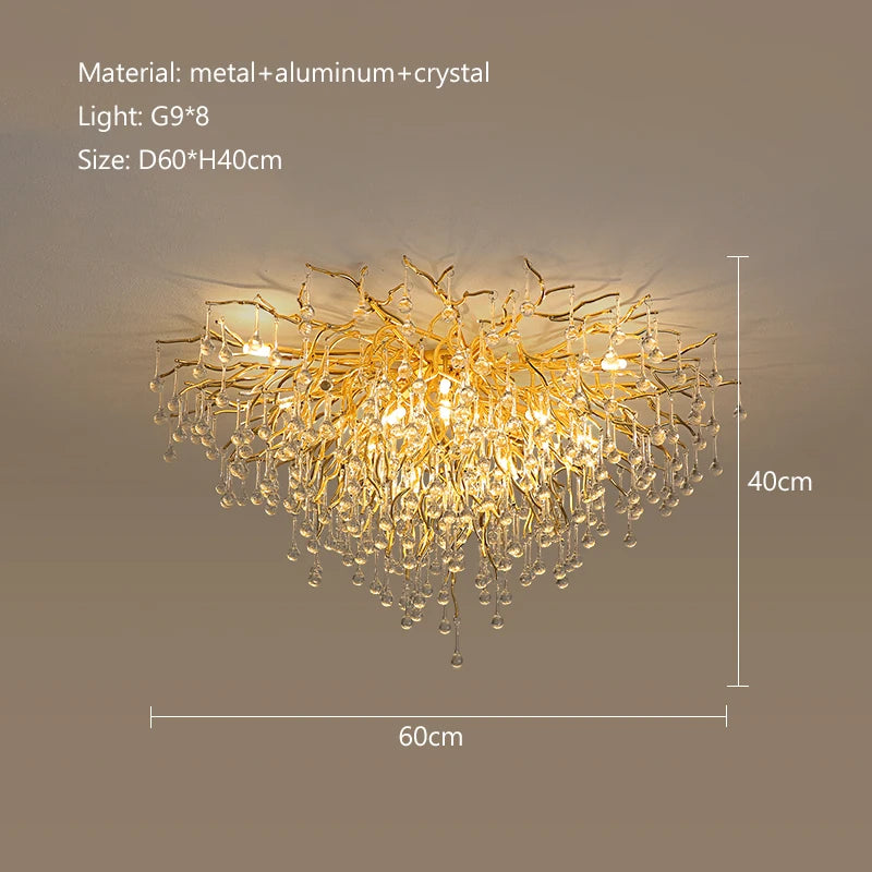 Modern Luxury Crystal Chandelier