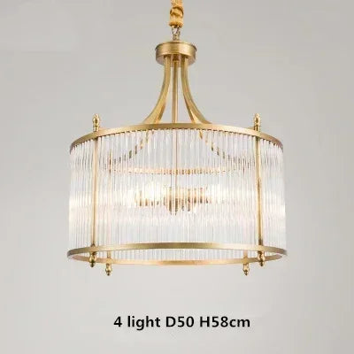 American modern crystal chandelier