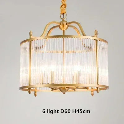 American modern crystal chandelier