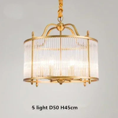 American modern crystal chandelier