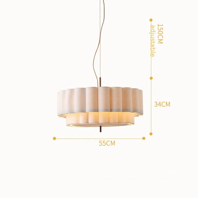 Scandinavian Retro Dining Room Bedroom Living Room Main Light