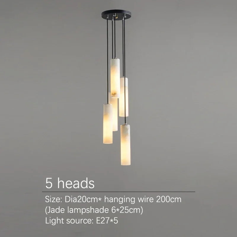 Nordic natural marble pendant light