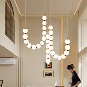 Pearl Chain Pendant Light