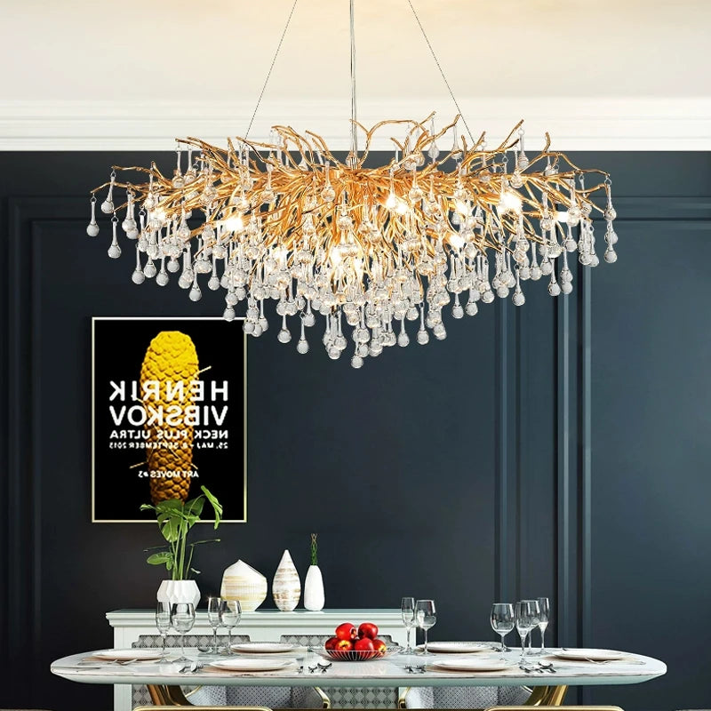 Modern Luxury Crystal Chandelier