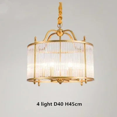 American modern crystal chandelier