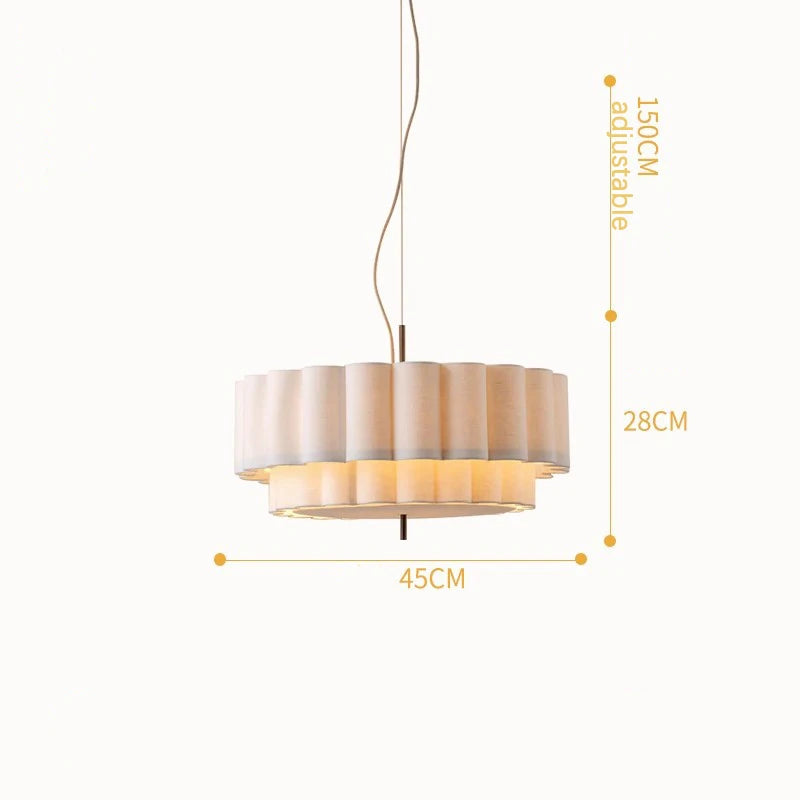 Scandinavian Retro Dining Room Bedroom Living Room Main Light