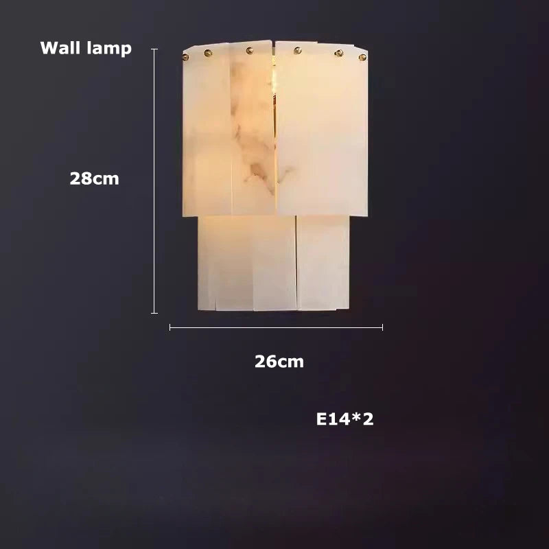 snowflake stone vintage luxury style chandelier