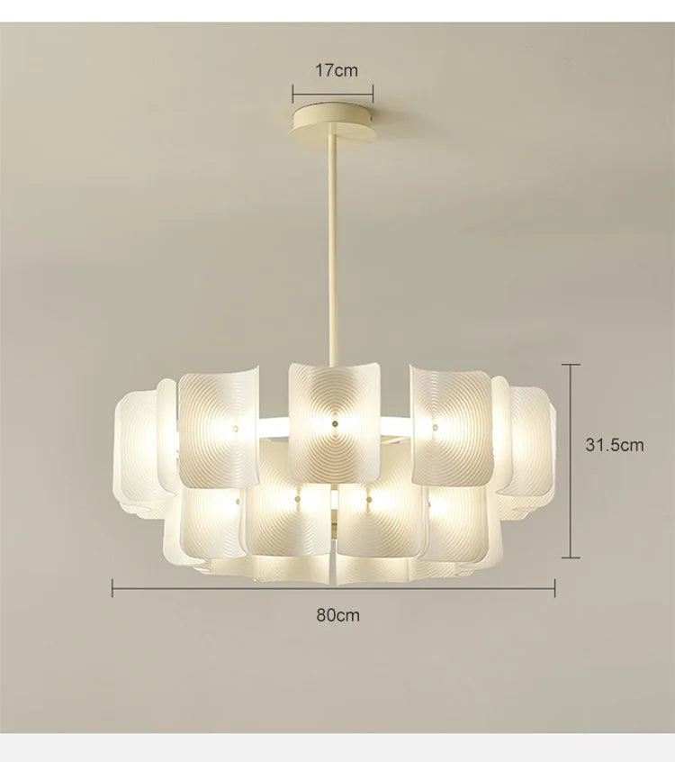 French Cream Style Deluxe Restaurant Bedroom Pendant Light