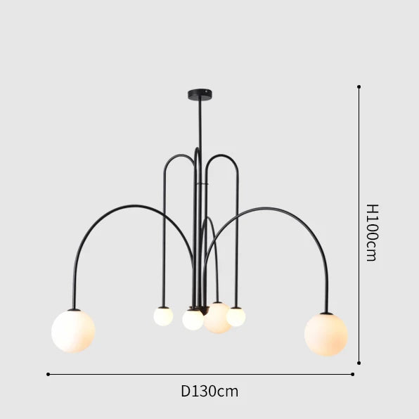 Nordic Minimalist Pendant Light for Living Room