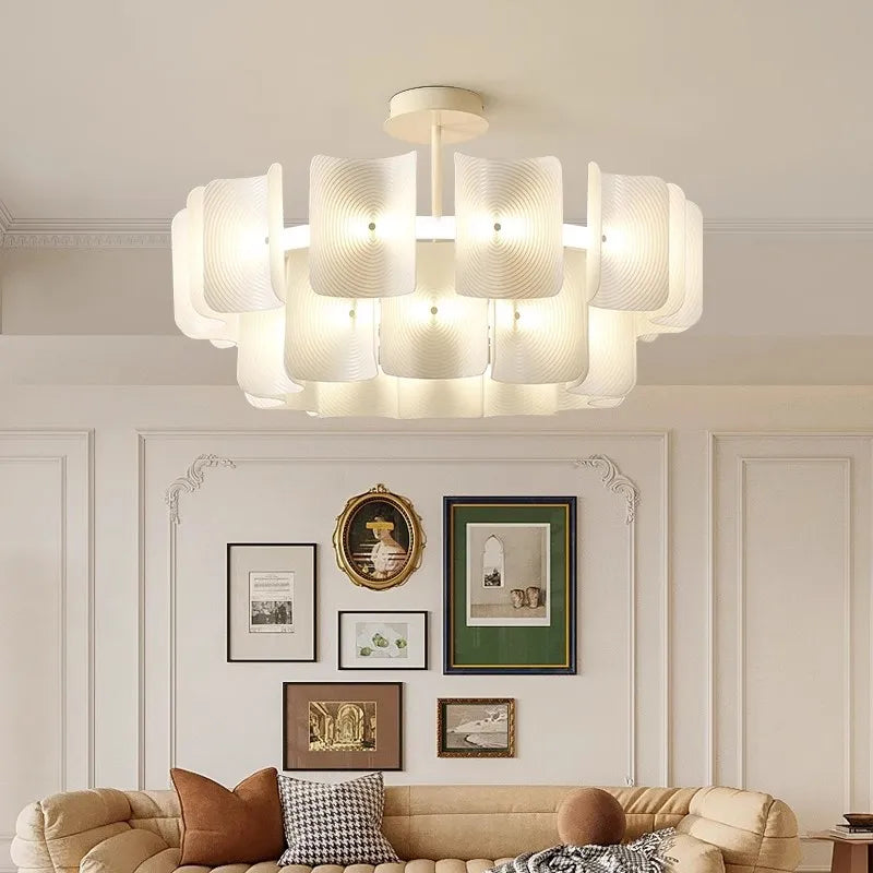 French Cream Style Deluxe Restaurant Bedroom Pendant Light