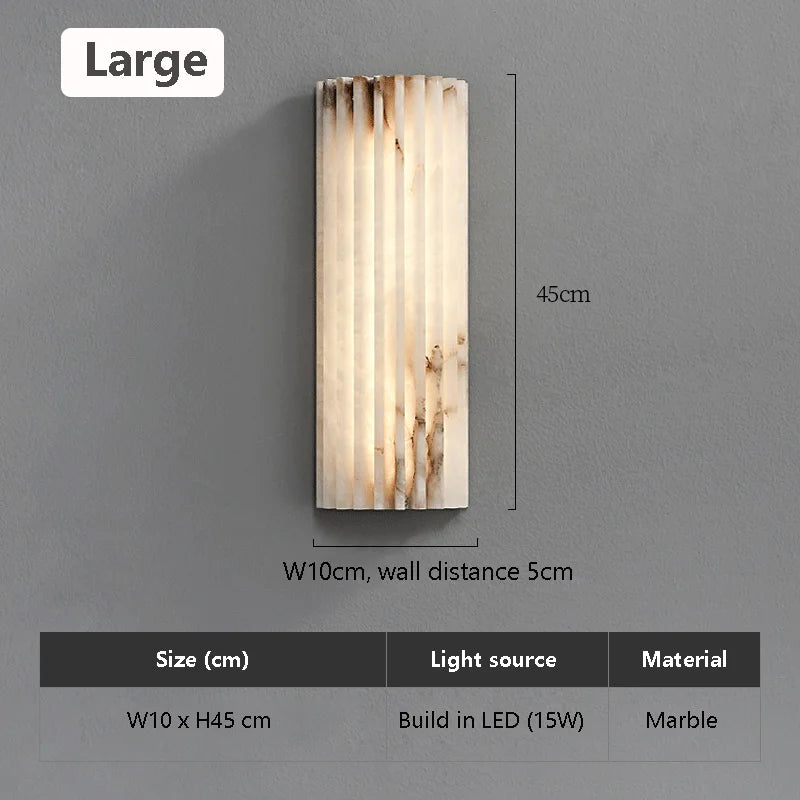 Modern Minimalist Marble Wall Lamp