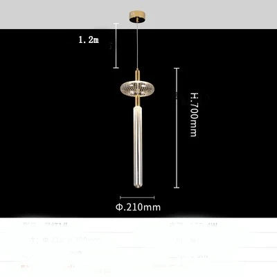 Post-Modern Luxury Designer Snowflake Glass Pendant Lamp