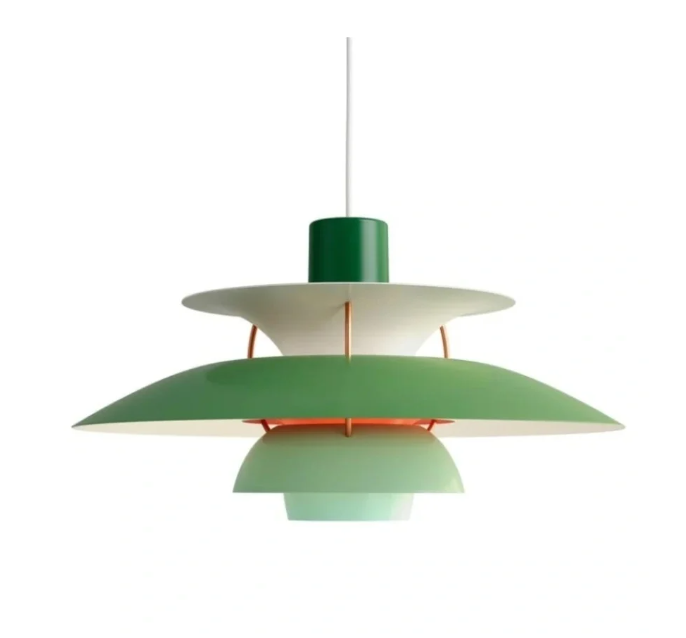 Colored Layered Pendant Light