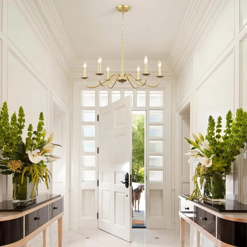 Retro Loft Living Room Chandelier