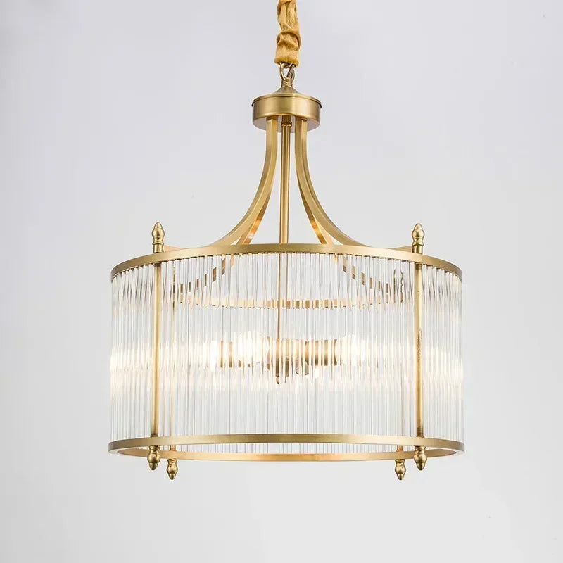 American modern crystal chandelier