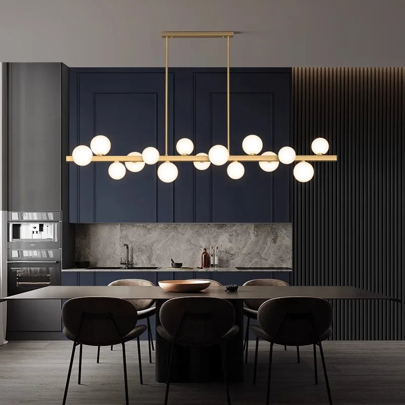 Modern home glass pendant light