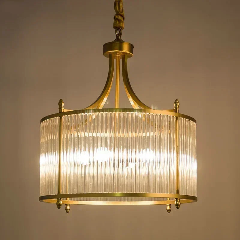 American modern crystal chandelier