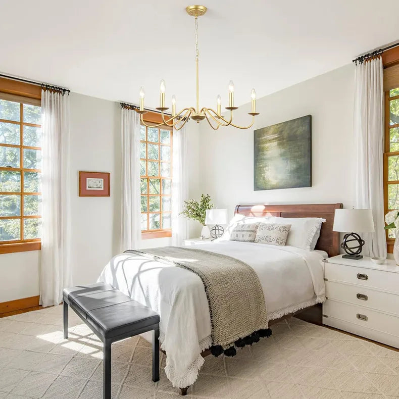 Retro Loft Living Room Chandelier