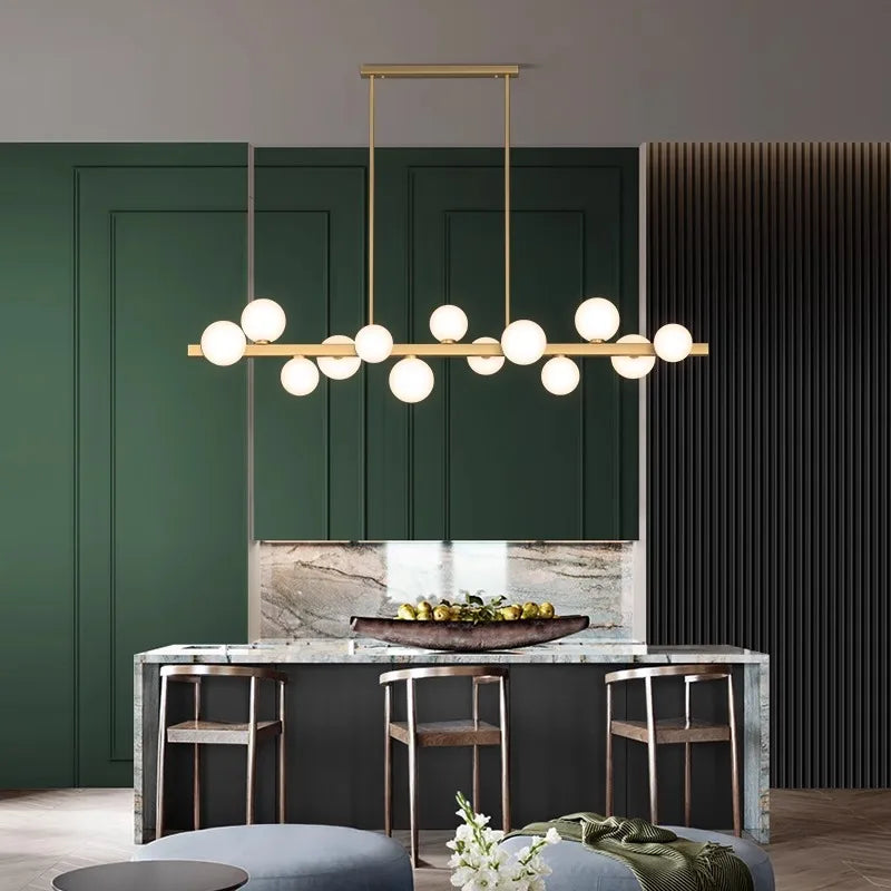 Modern home glass pendant light