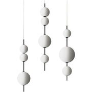 Nordic modern minimalist creative glass chandelier