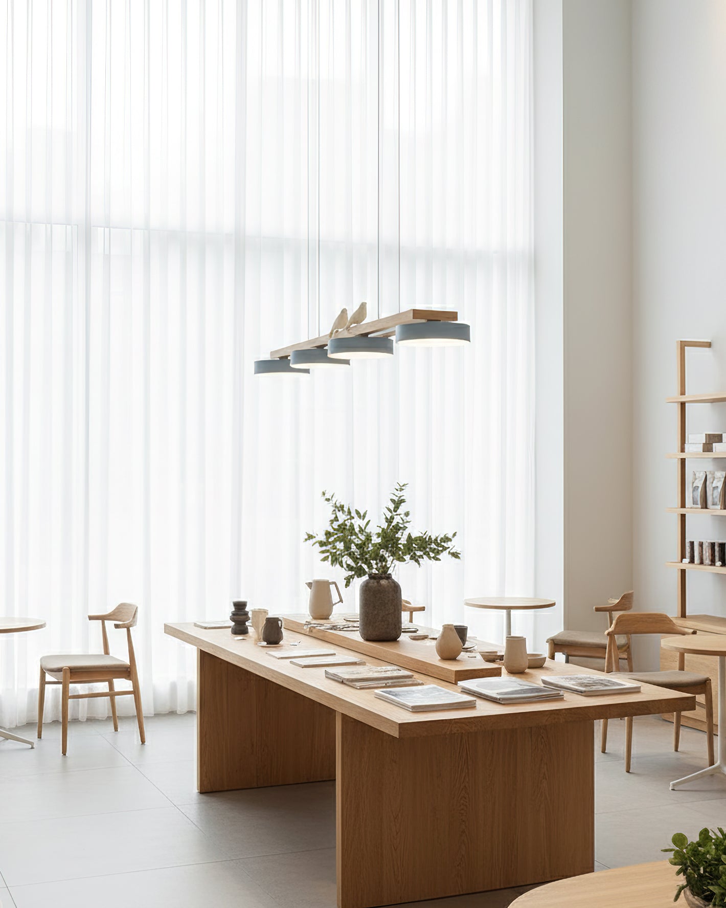 Sienna Bird Long Chandelier