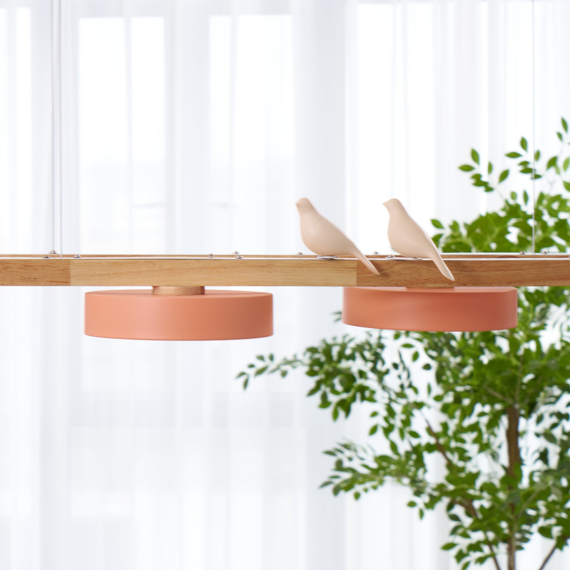 Sienna Bird Long Chandelier