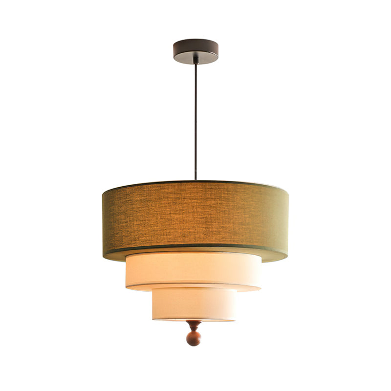 Minimalist Fabric Pendant Light
