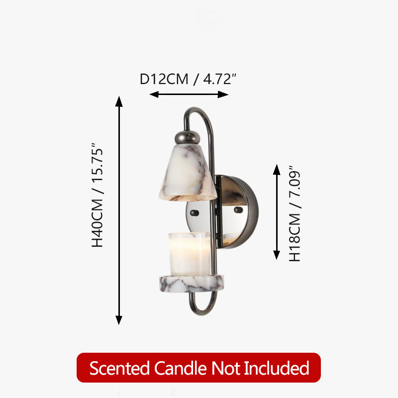 Aromatherapy Wax Melt Wall Light