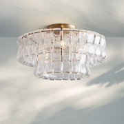 Ghiaccio Modern Glass Ceiling Lamp
